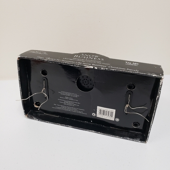 Santa's Best Snow Business Animated Musical Snowmen Christmas Eve Holiday Decor - Picture 6 of 16